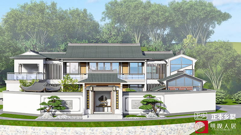 巴中董府大宅設(shè)計(jì)案例展示